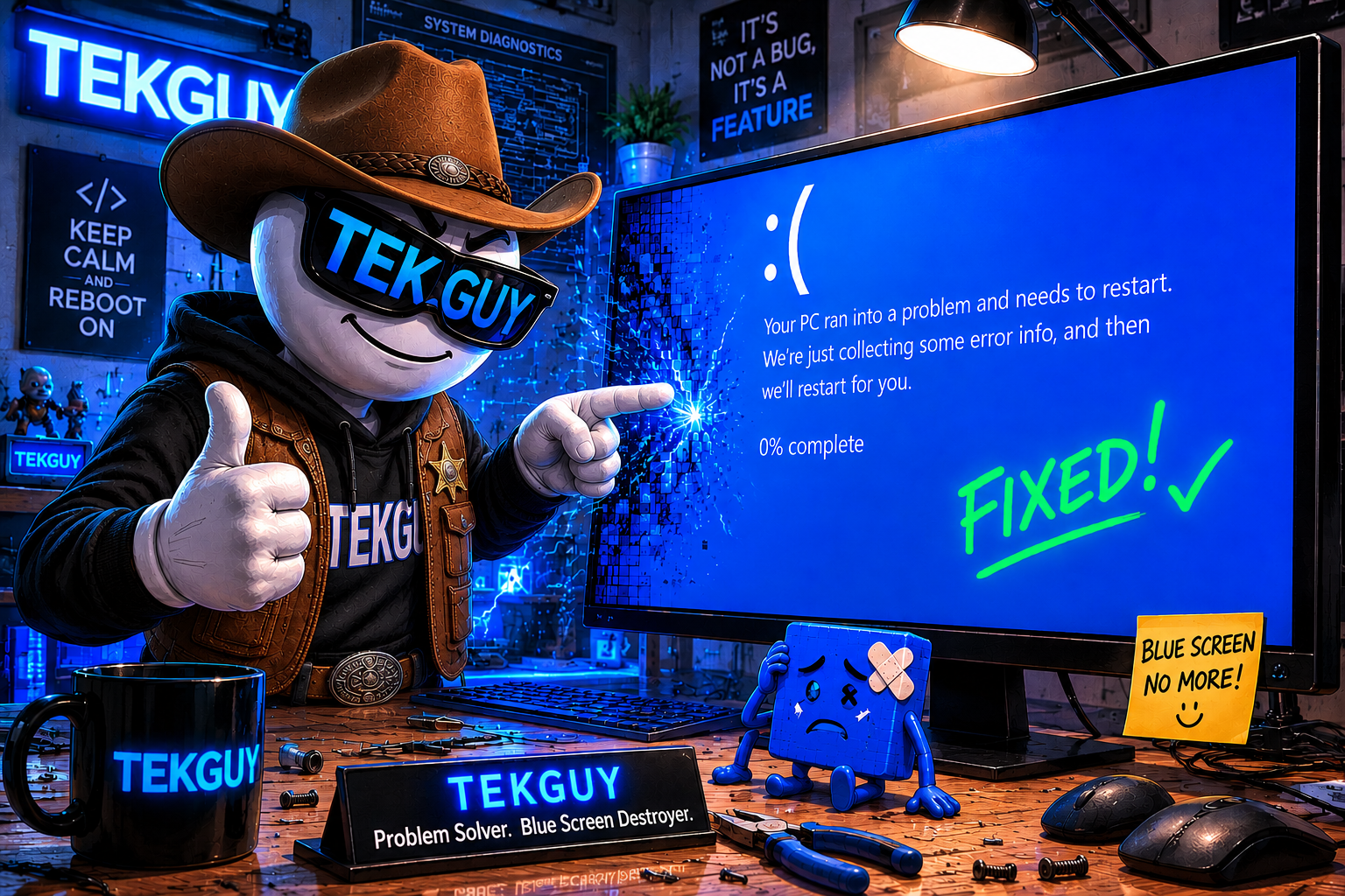 Blue Screen Error Repair in Williamsport PA