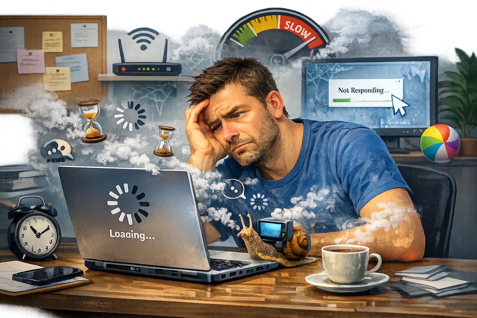 Computer Running Slow Repair Service Williamsport PA