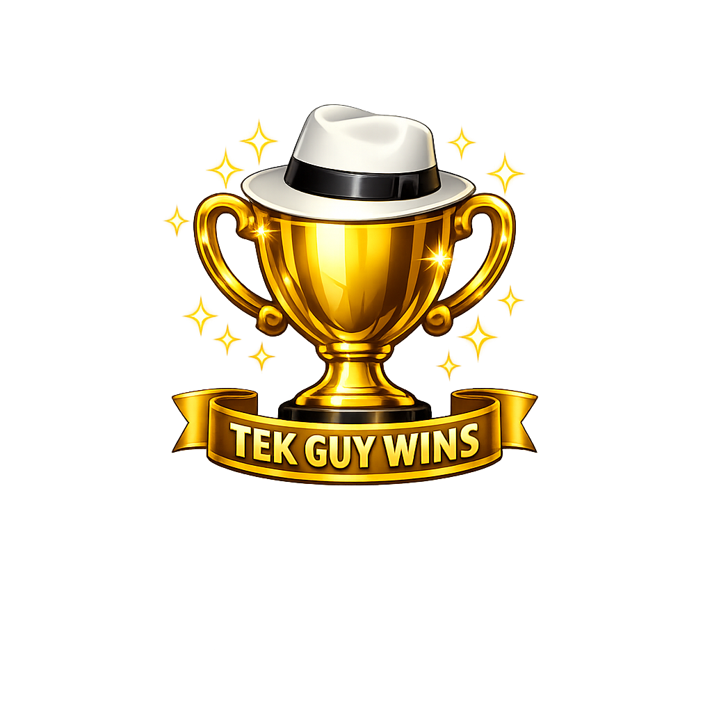 Tek Guy Wins Trophy